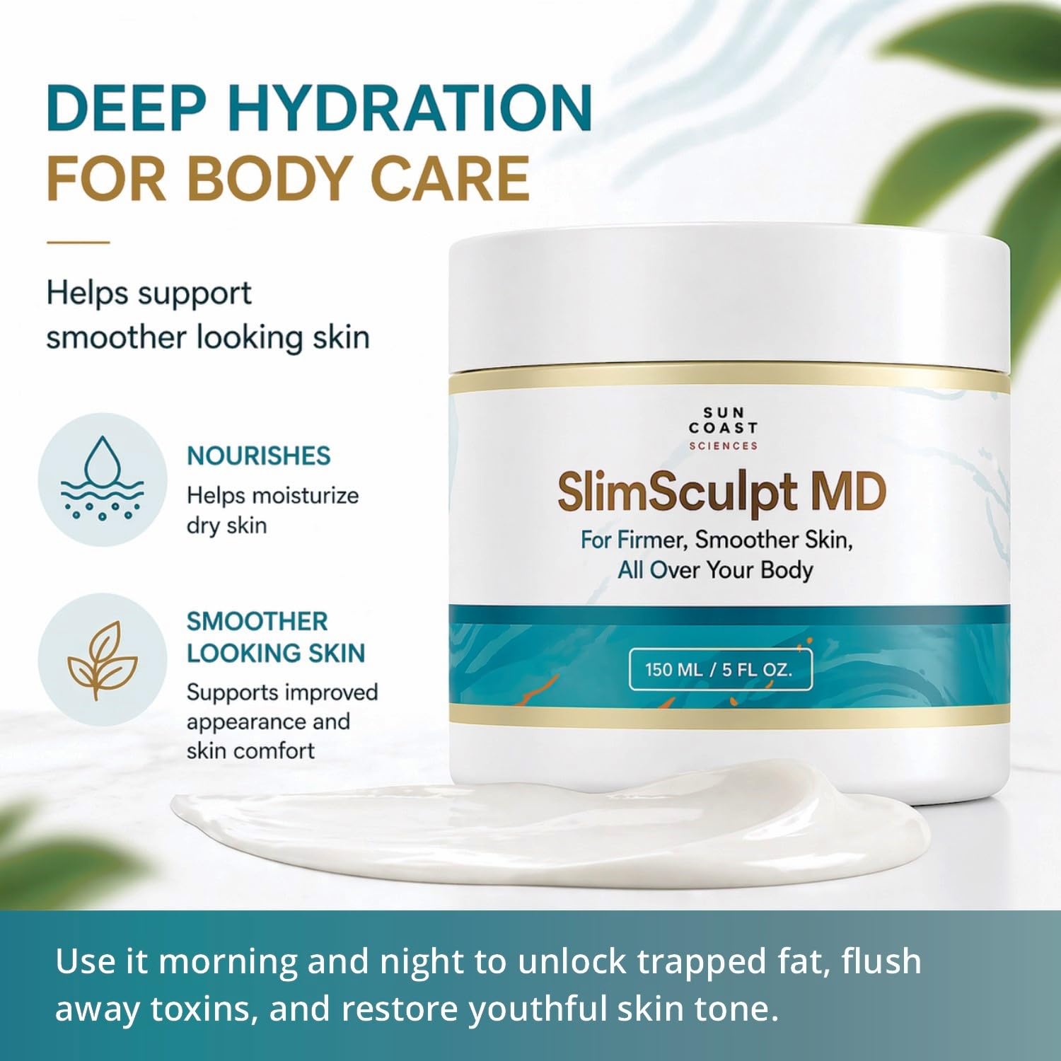 Amazon.com : SUN COAST SCIENCES SlimSculpt Firming Body Cream